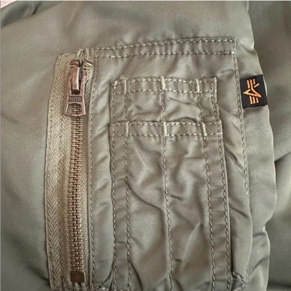 Alpha Industries MA-1 BOMBER JACKET Y - Picture 7 of 7